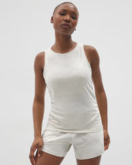 Ruched Pajama Tank - HEATHER CRYSTAL | Soma Women