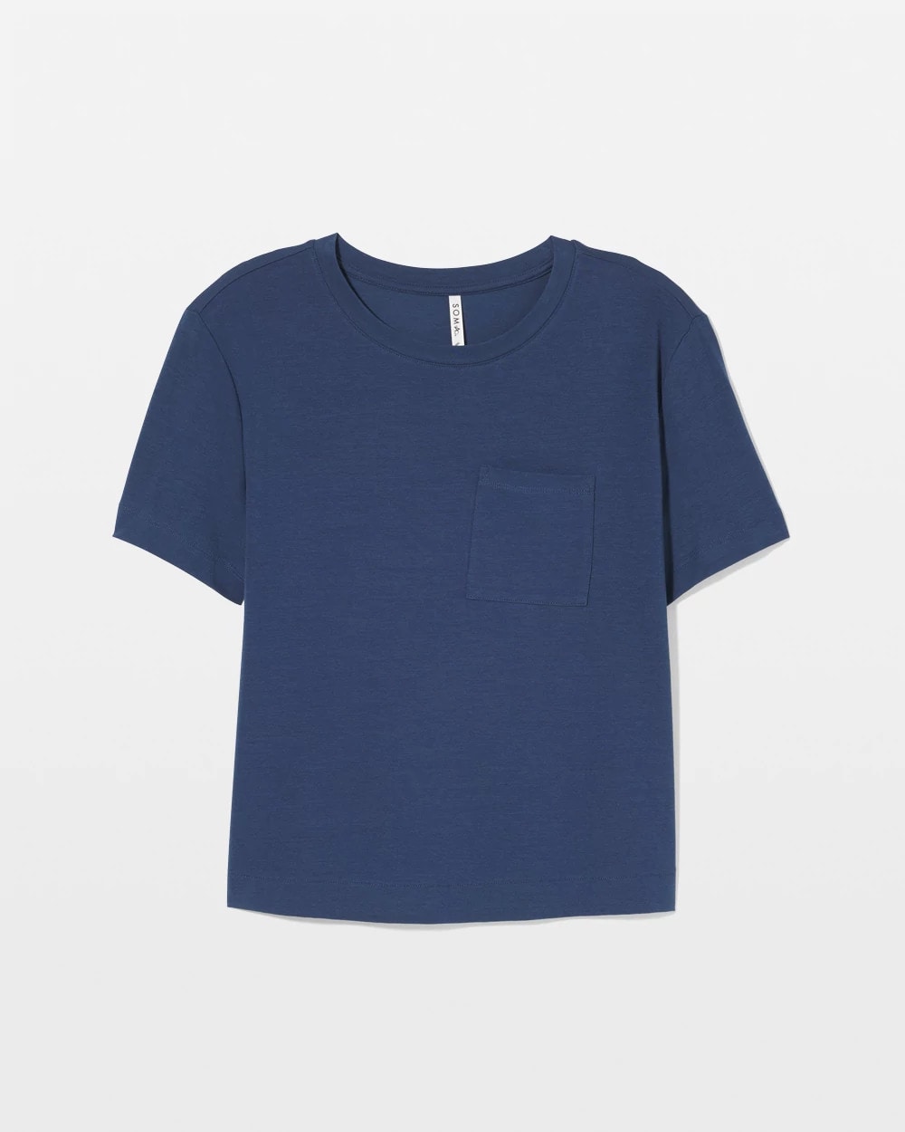 Short-Sleeve Pocket Pajama Tee - INK BLUE | Soma Women