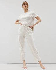 Crop Pajama Pants - HEATHER CRYSTAL | Soma Women