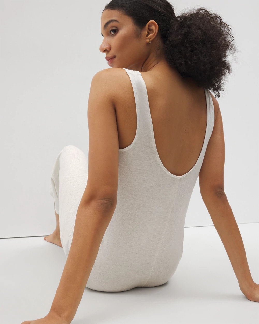 Henley Jumpsuit - HEATHER CRYSTAL | Soma Women