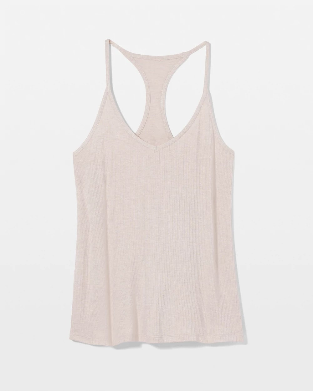 Lightweight Rib Knit Pajama Cami - HEATHER BARELY THERE | Soma Women