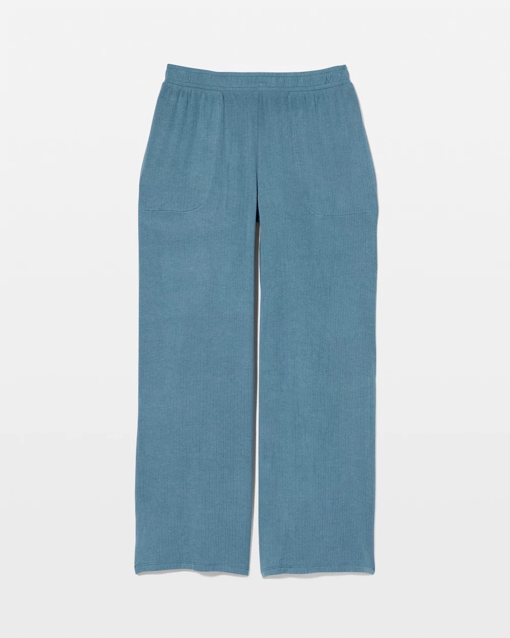 Lightweight Rib Knit Wide Leg Pajama Pants - TAPESTRY | Soma Women