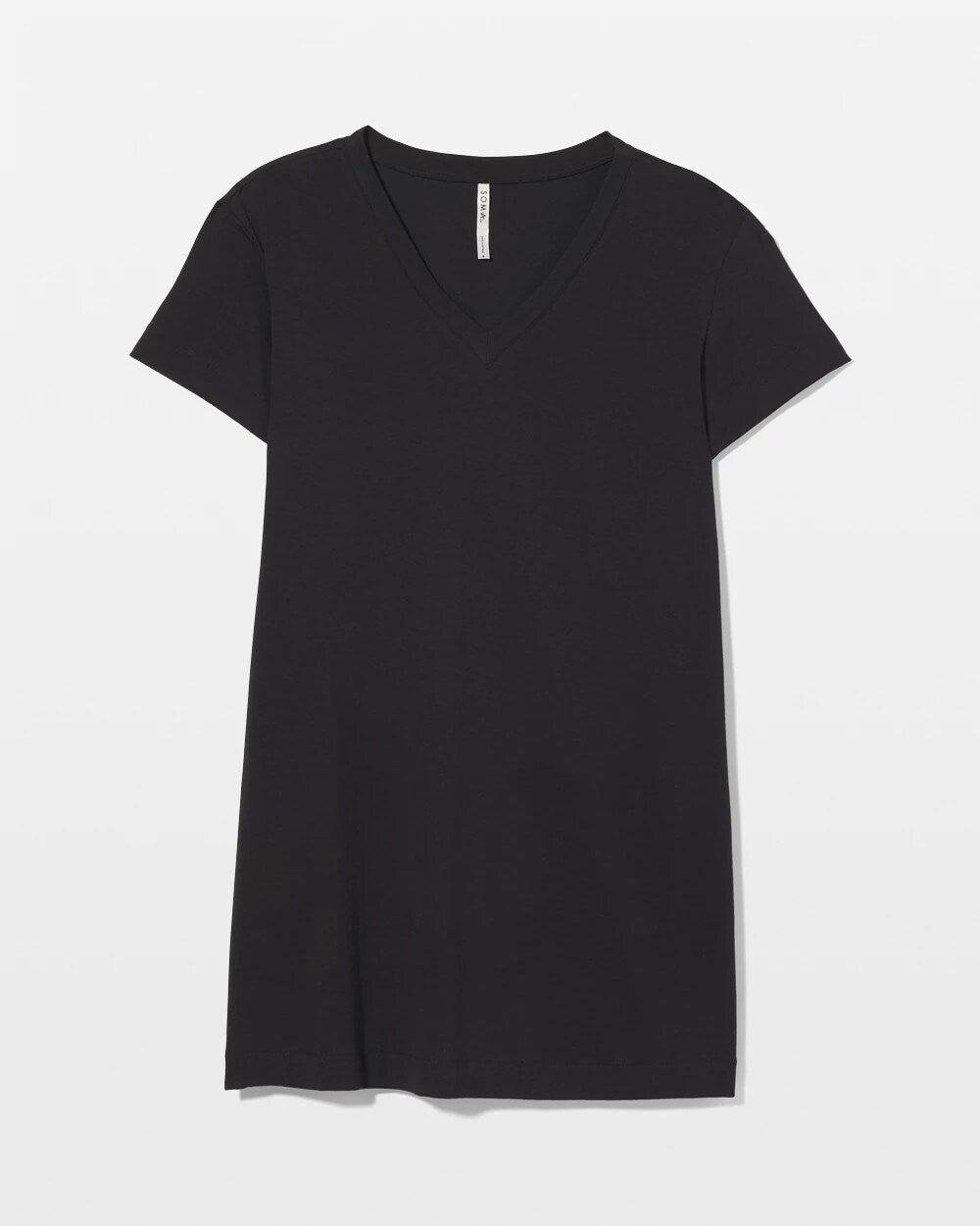 Short-Sleeve Sleepshirt - BLACK | Soma Women