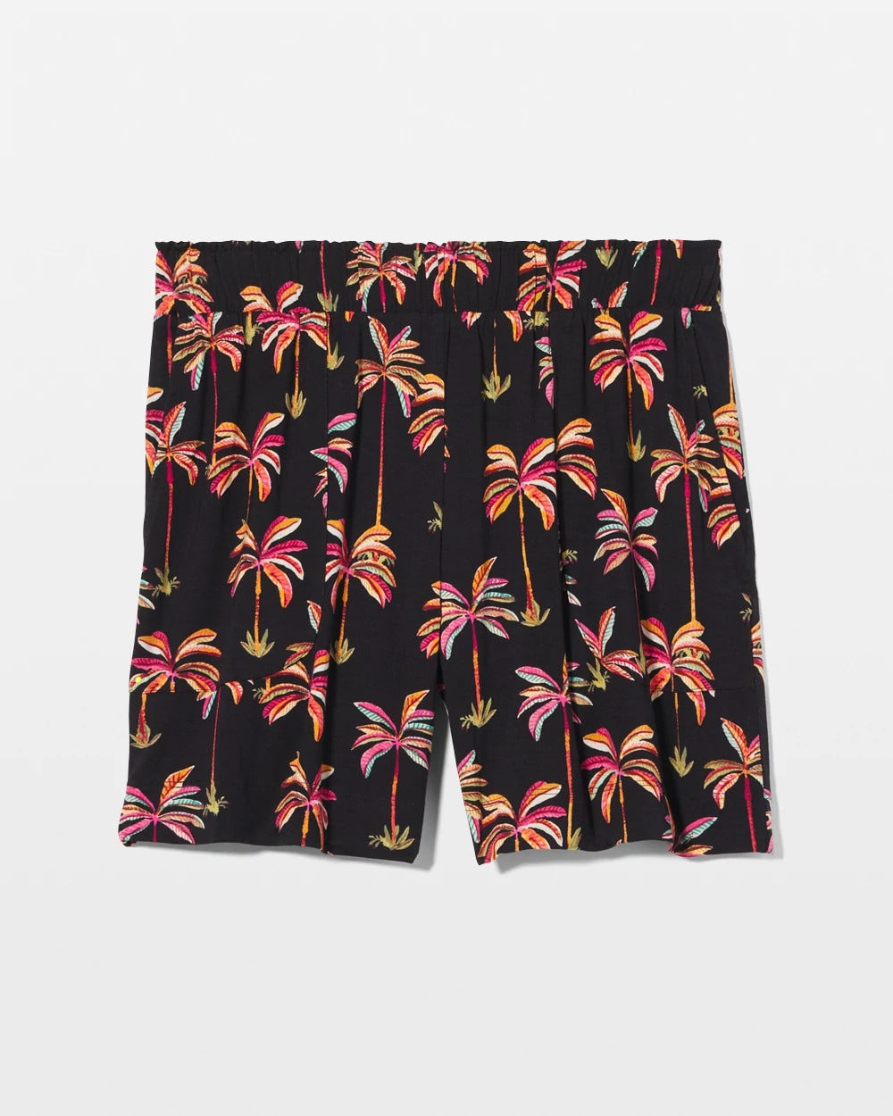 Long Pajama Shorts - SHAKE YOUR PALM PALMS BLK | Soma Women