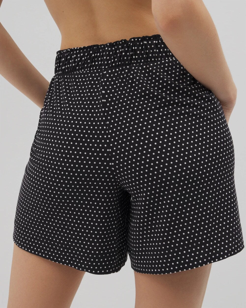 Long Pajama Shorts - THOUGHTFUL DOT BLACK | Soma Women