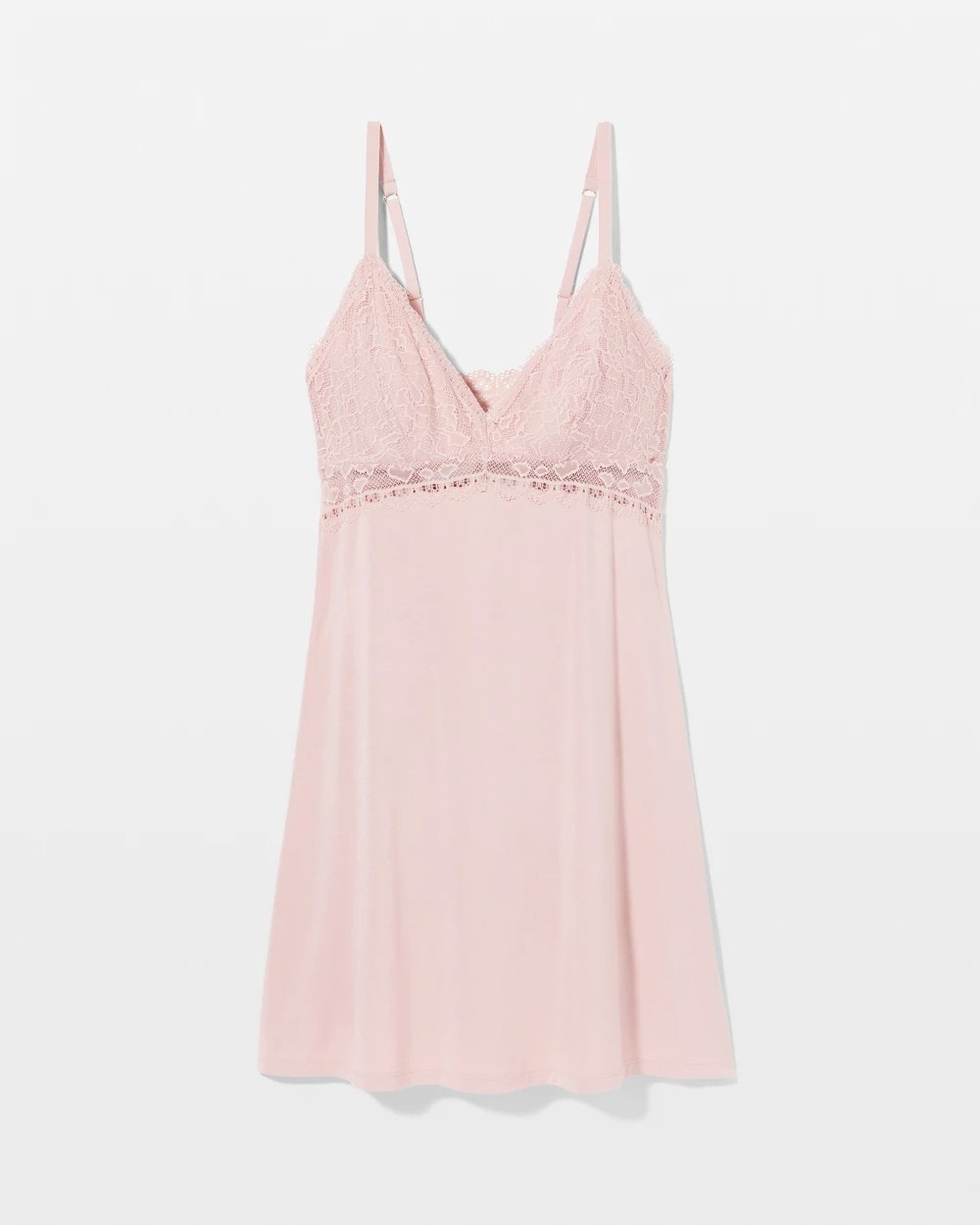 Soft Support Lace Chemise - VINTAGE PINK | Soma Women