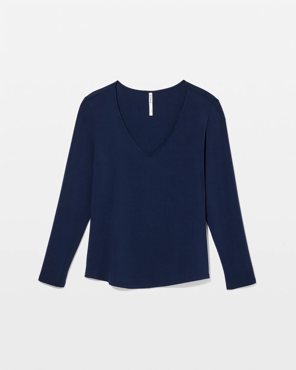 Long-Sleeve Pajama Top - NIGHTFALL NAVY | Soma Women