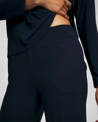 Cropped Pajama Pants - NIGHTFALL NAVY | Soma Women