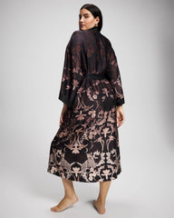 Long Robe - SAVANNA DAMASK BDR | Soma Women