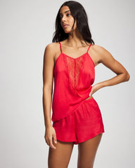 Lace Trim Pajama Short - HEARTS DESIRE | Soma Women