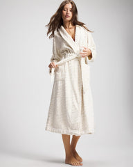 Textured Plush Long Robe - CHAMPAGNE DREAMS | Soma Women