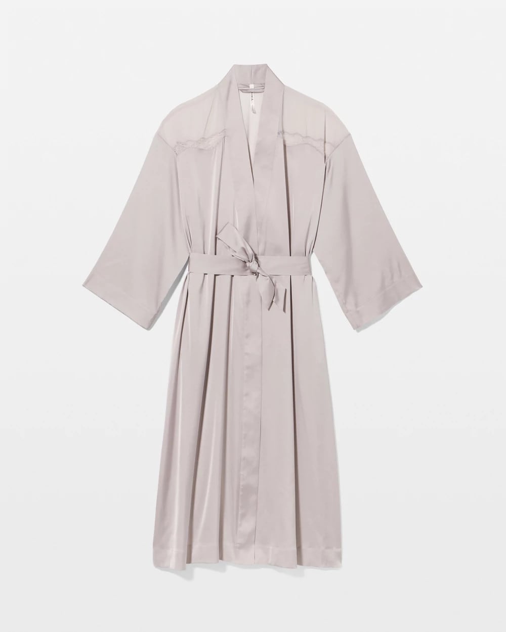 Lace Long Robe - GRAY GLASS | Soma Women