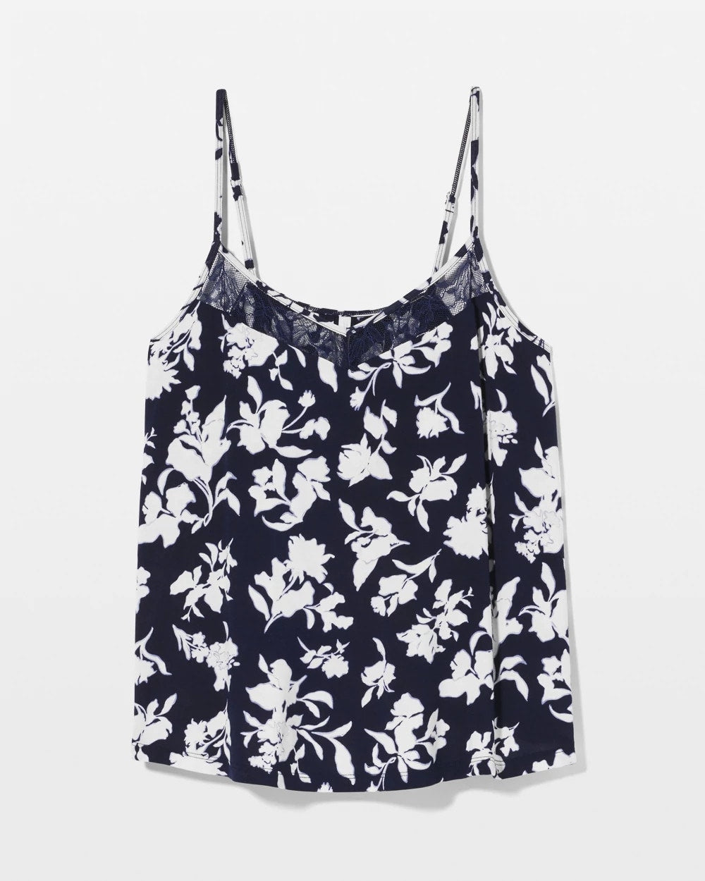 Lace Cami - SERENITY PETALS NAVY | Soma Women