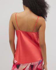 Double Strap Pajama Cami - DEEP SEA CORAL | Soma Women