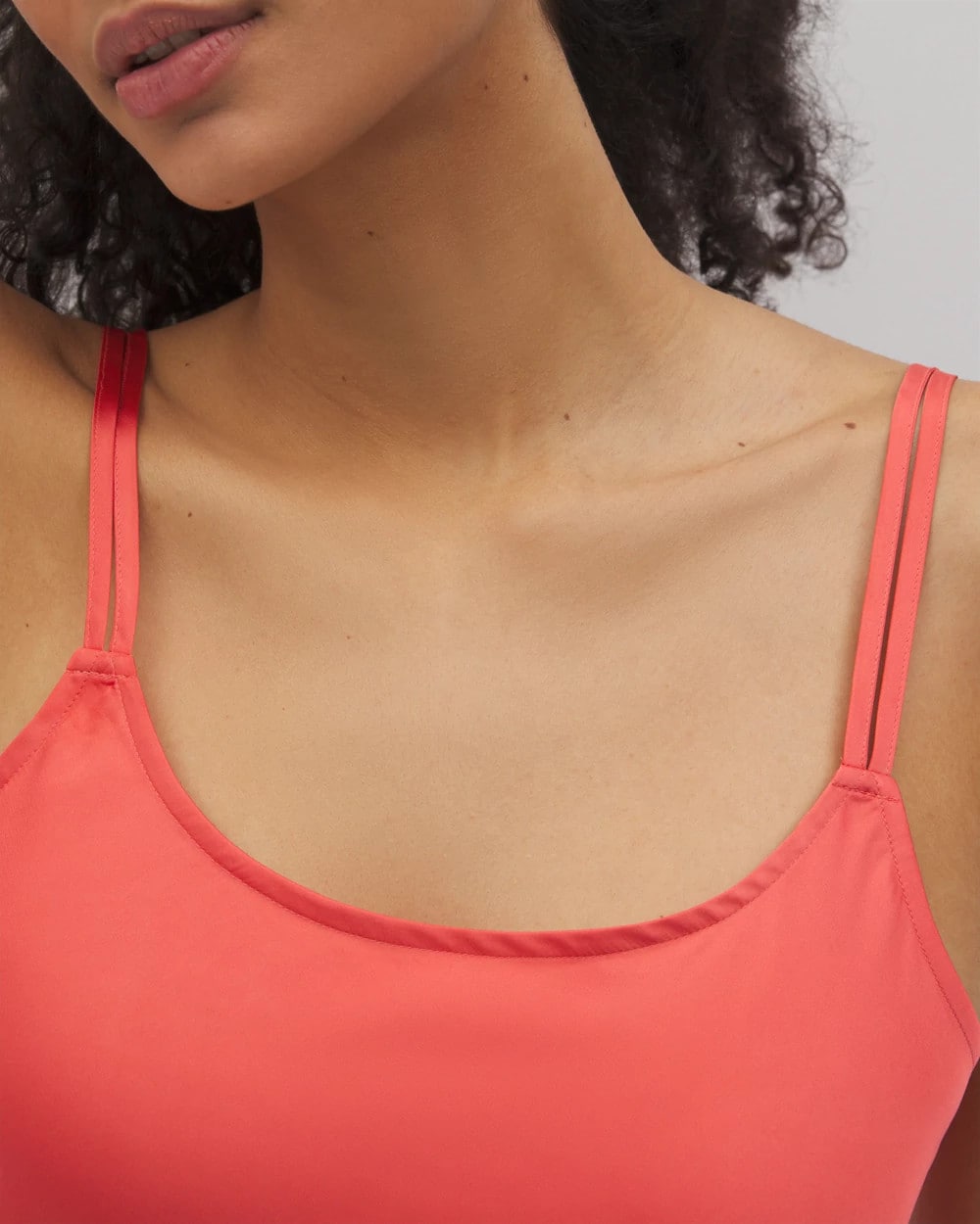 Double Strap Pajama Cami - DEEP SEA CORAL | Soma Women