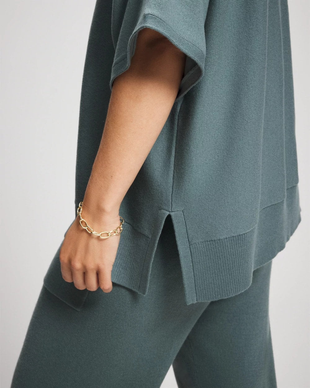 Premier Knit Sweater Collared Top - BLUE INSTINCT | Soma Women