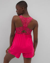 Soft Support Lace Pajama Cami - PERFECT PINK | Soma Women