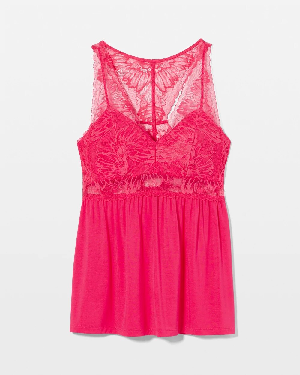 Soft Support Lace Pajama Cami - PERFECT PINK | Soma Women