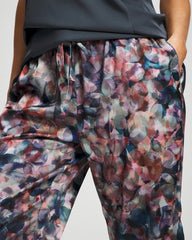 Piped Pajama Pant - PETAL MOSAIC PETROL | Soma Women