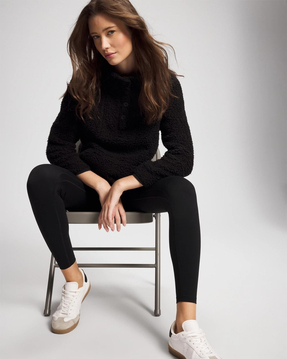 Sherpa Pullover - BLACK | Soma Women