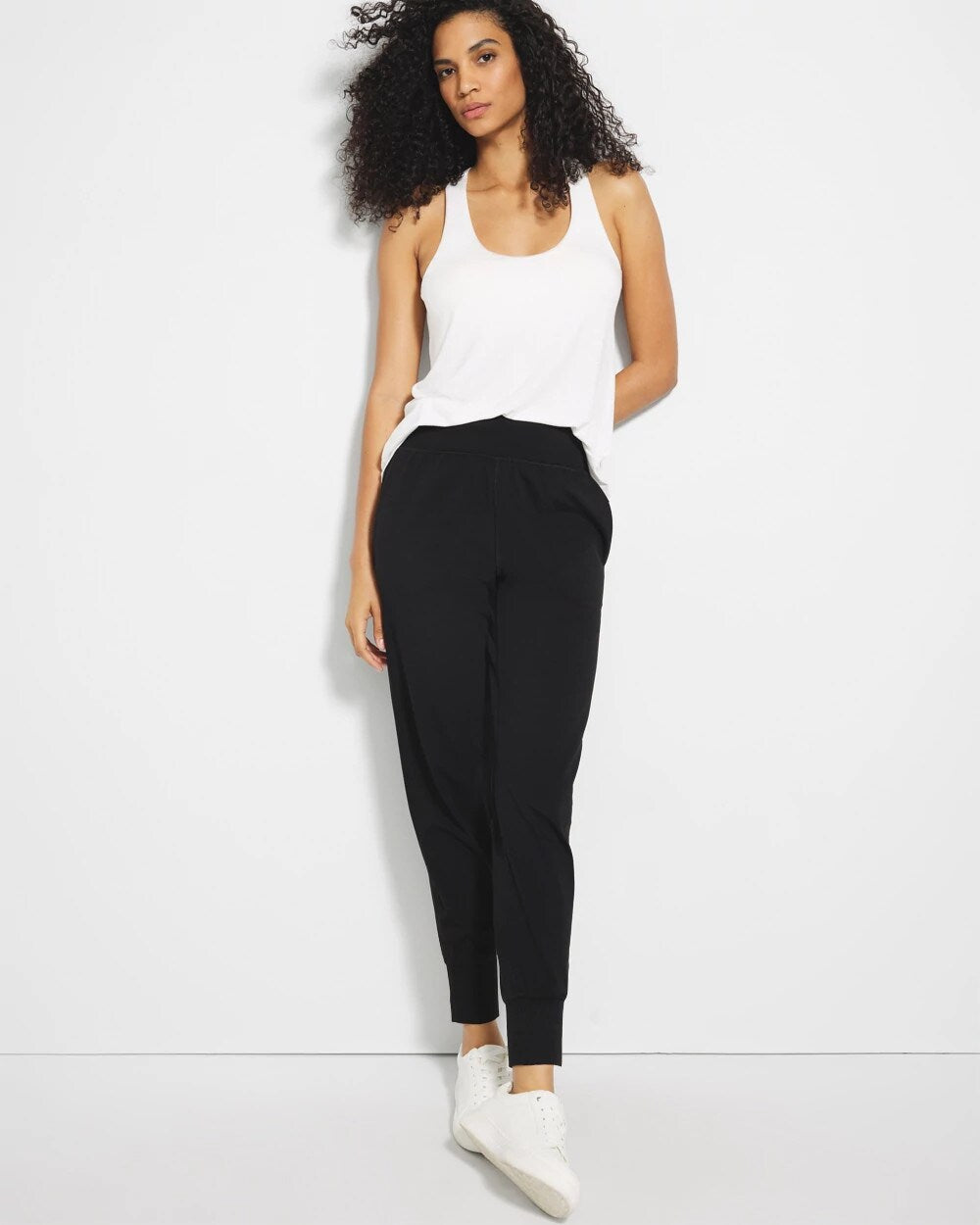 24/7 High-Waist Joggers - BLACK | Soma Women