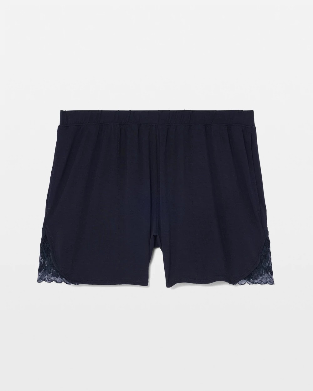 Lace Trim Pajama Shorts - NIGHTFALL NAVY | Soma Women