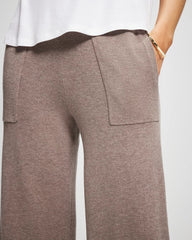 Premier Knit Sweater Wide Leg Pant - HEATHER FAWN | Soma Women