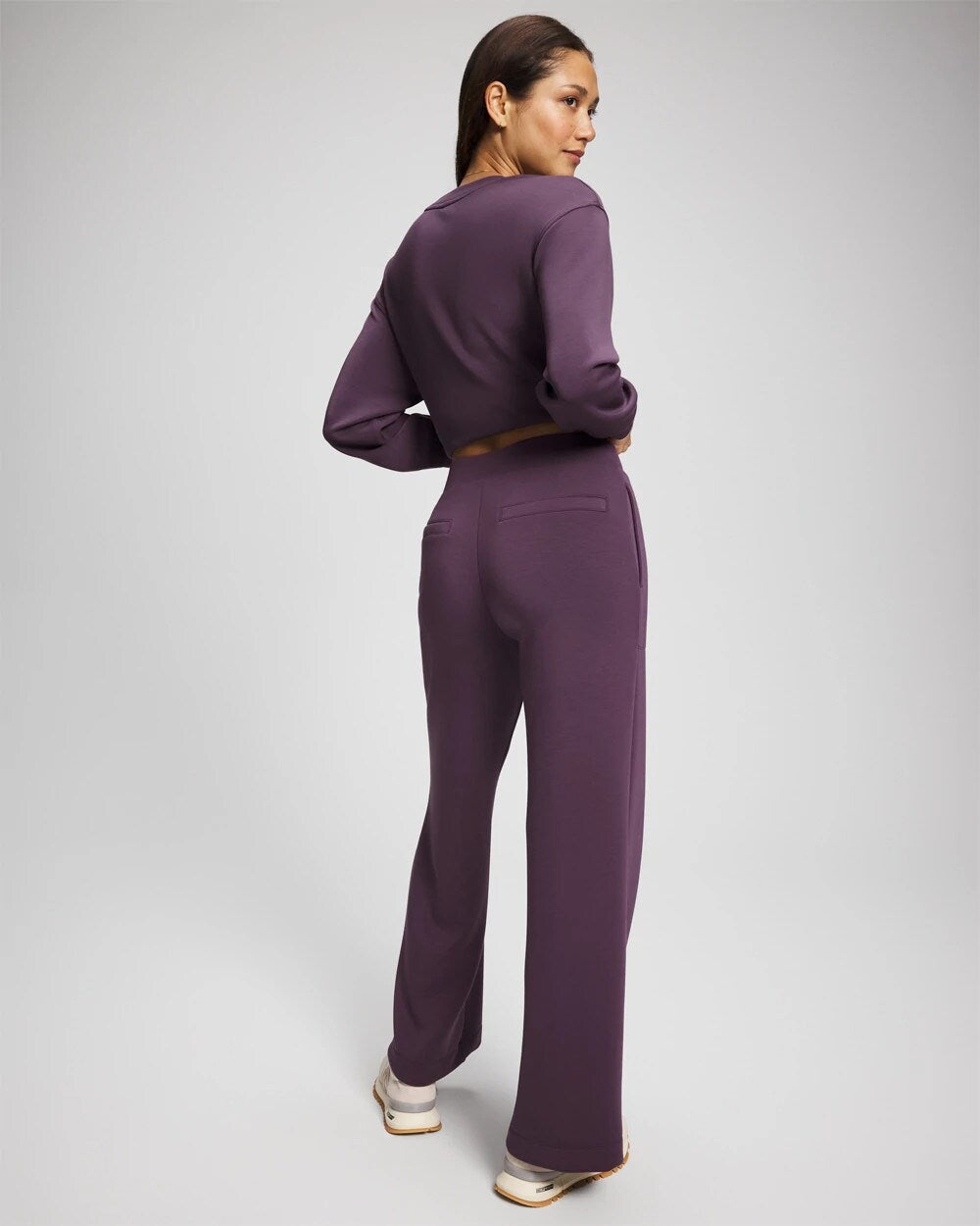 Modern Modal Straight Leg Pant - PLUM PERFECT | Soma Women