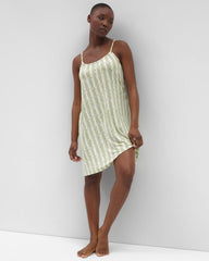Cool Nights Chemise - CHILL STRIPE CHAMPAGNE | Soma Women