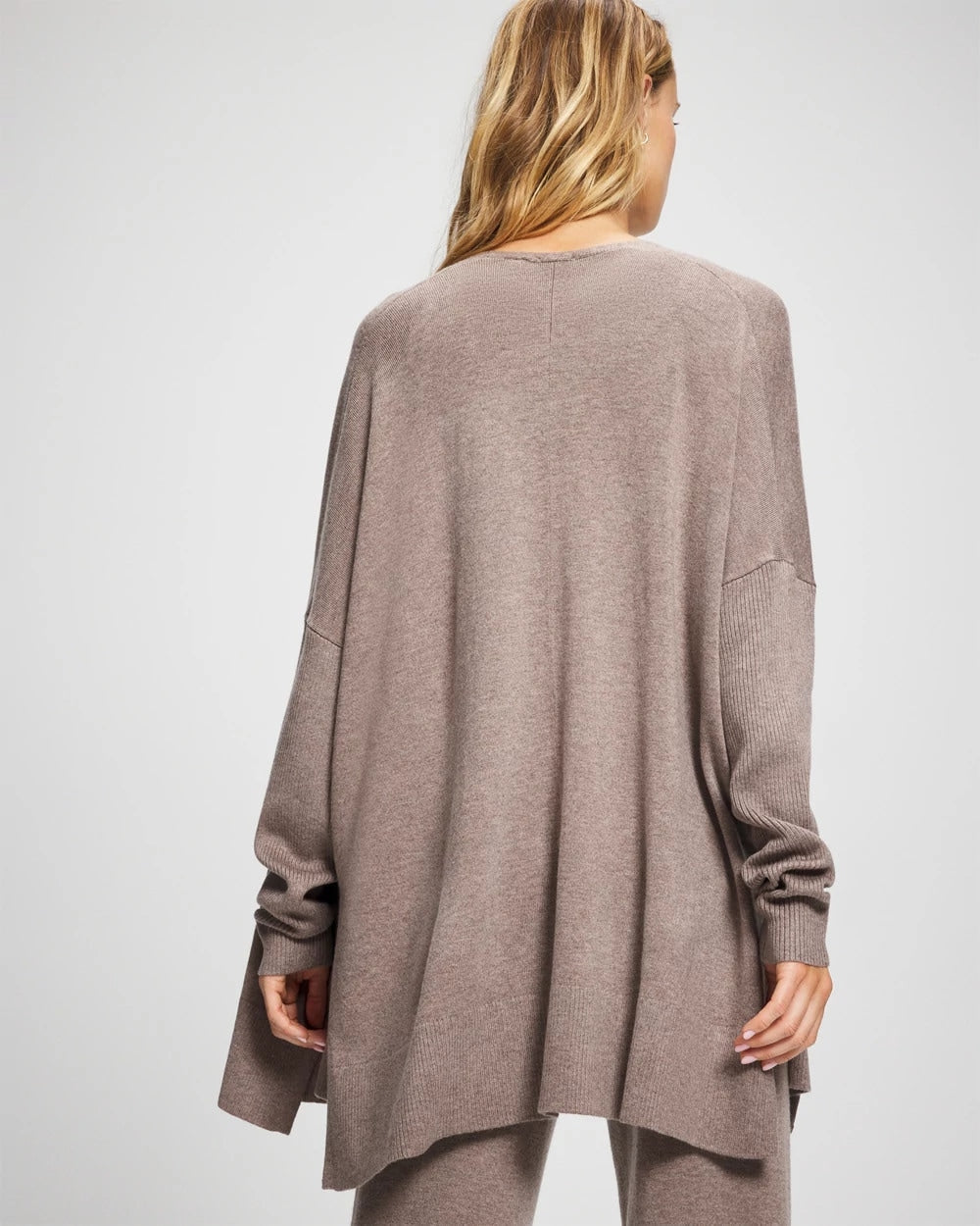 Premier Knit Sweater Wrap - HEATHER FAWN | Soma Women