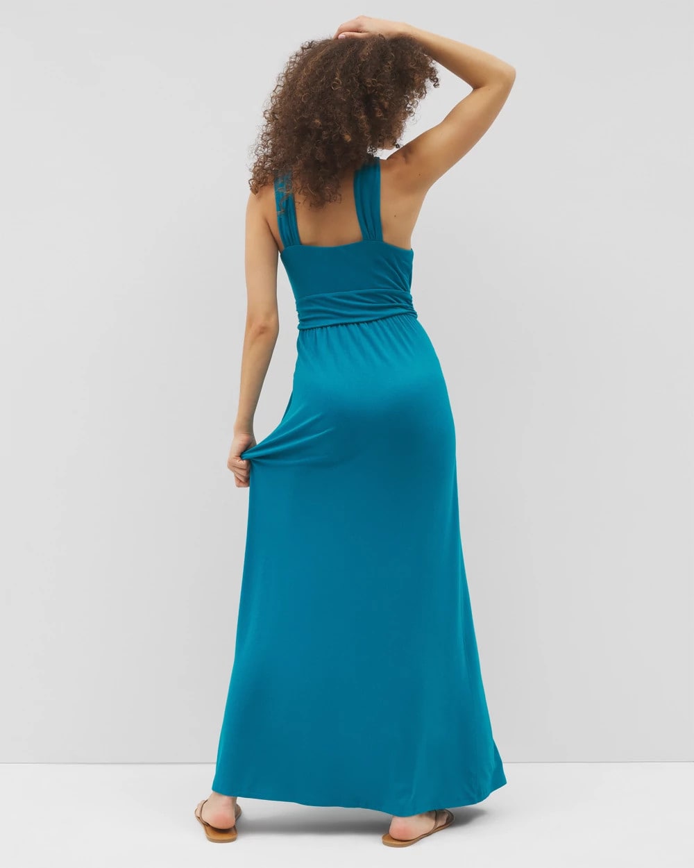 Bayside Halter Maxi Bra Dress - DEEP POSEIDON | Soma Women