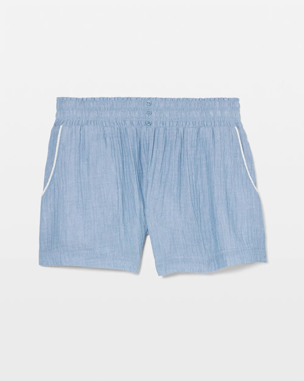 Pajama Shorts - CROSSDYE VINTAGE INDIGO | Soma Women