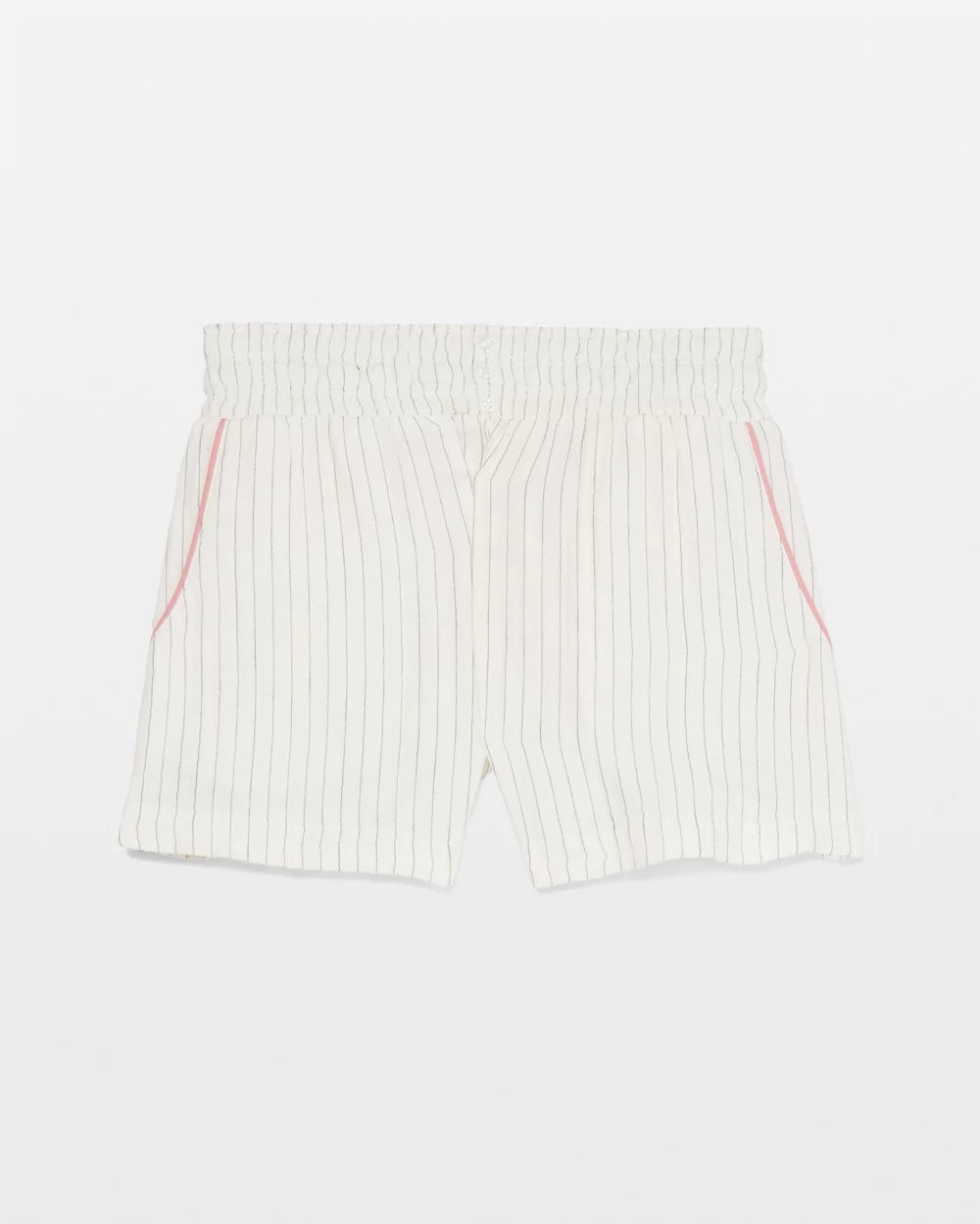 Pajama Shorts - DBL CLOTH BW STRIPE | Soma Women
