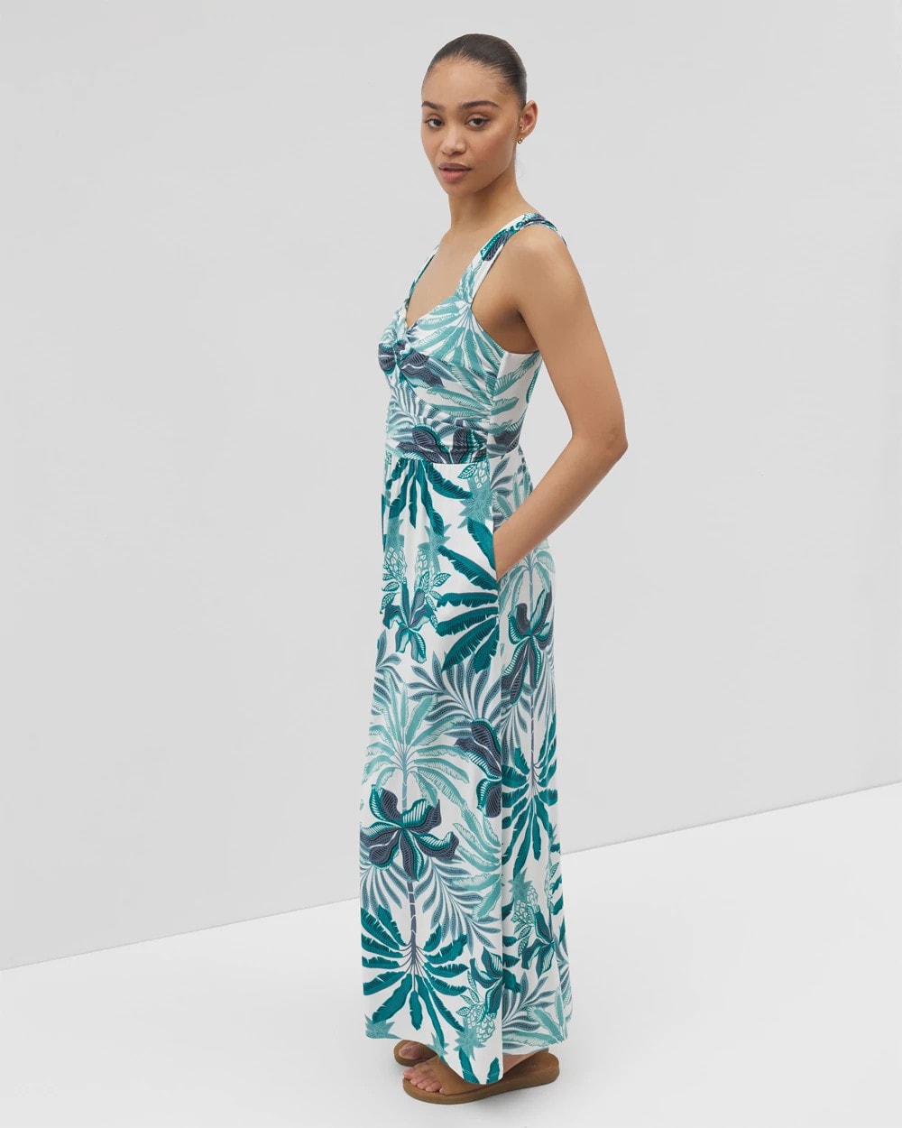 Bahia Maxi Bra Dress - TROPIC TWIST ALLOVER | Soma Women