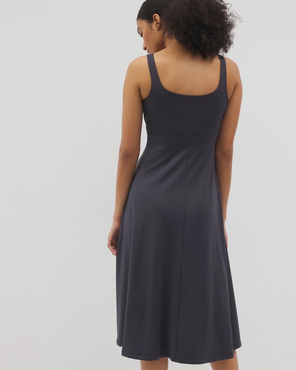 Lounge Square Neck Midi Dress - POLAR NIGHT | Soma Women