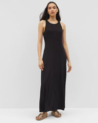 High-Neck Lounge Dress - BLACK | Soma Women