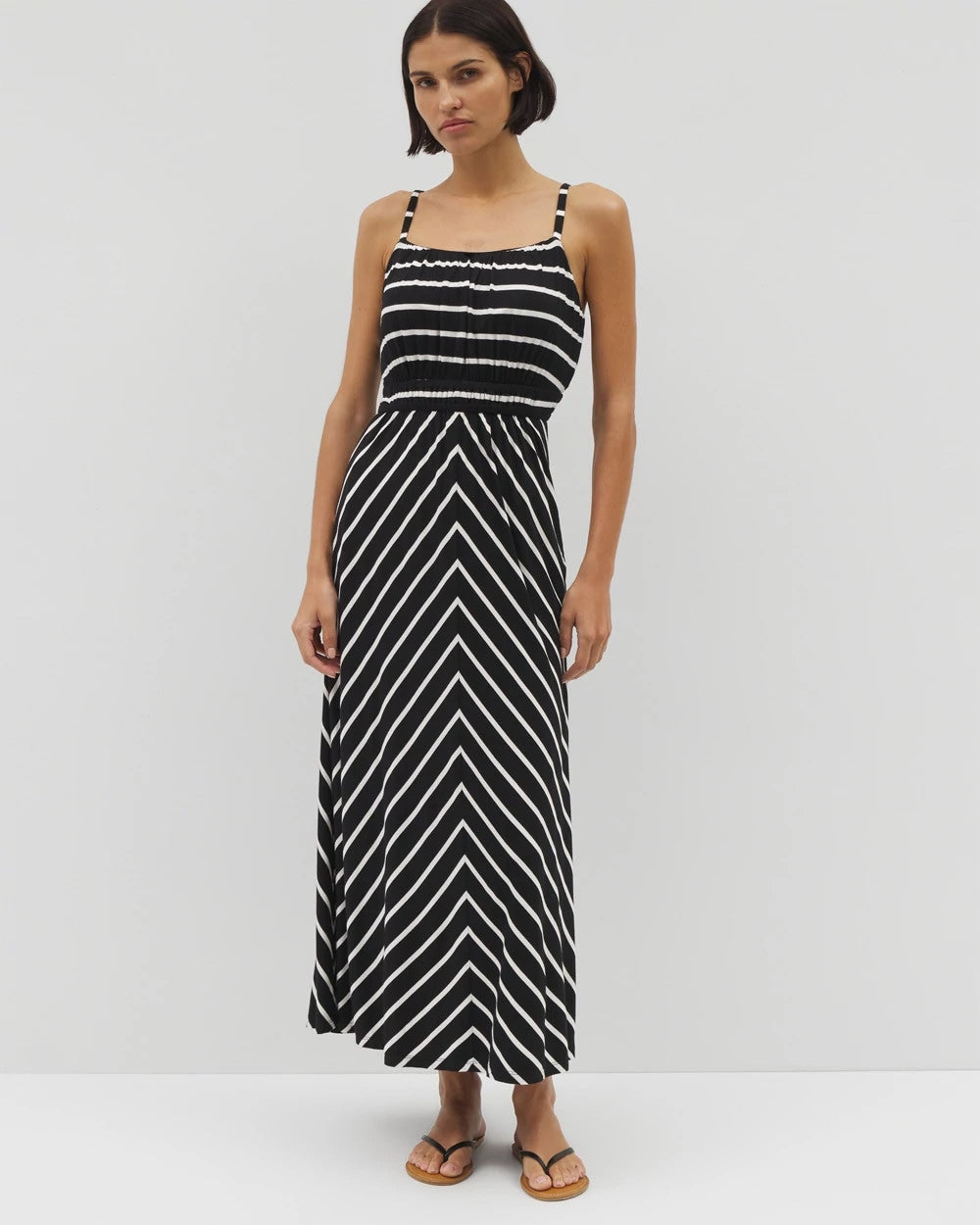 Soft Jersey Paradiso Midi Bra Dress - FUNDAMENTAL BLACK COCO | Soma Women