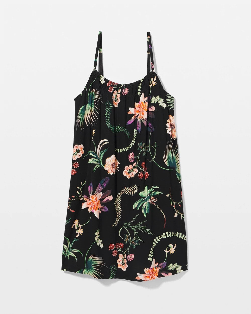 Chemise - PARADISE PLUMES BLACK | Soma Women