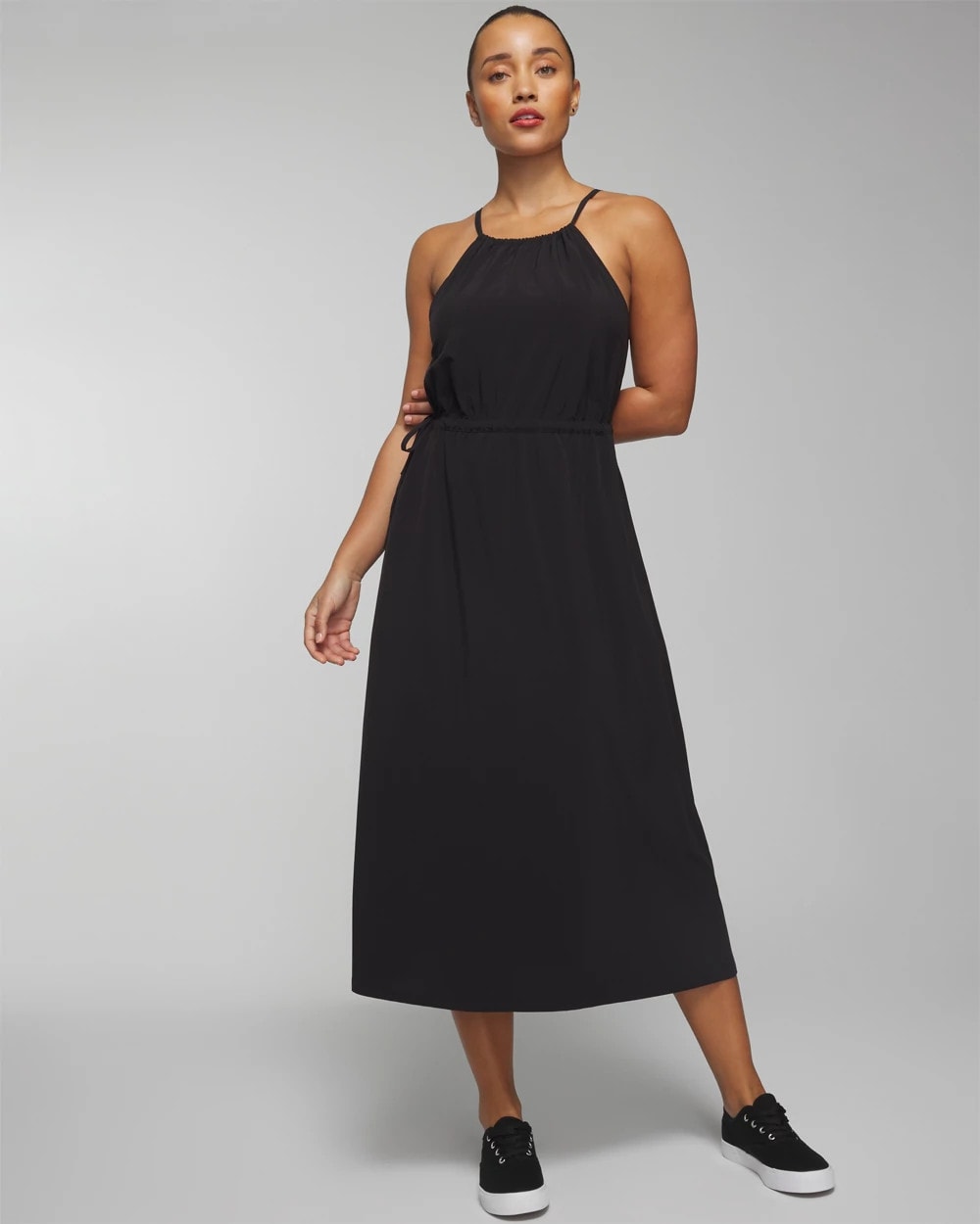 Relaxed Travel Bra Dress - BLACK | Soma Women