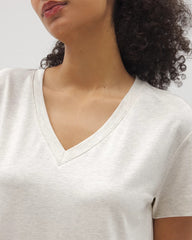 Short-Sleeve Sleepshirt - HEATHER CRYSTAL | Soma Women