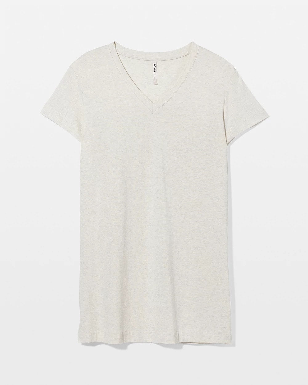 Short-Sleeve Sleepshirt - HEATHER CRYSTAL | Soma Women