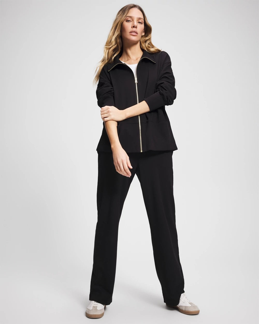 Essential Terry Jacket - BLACK | Soma Women