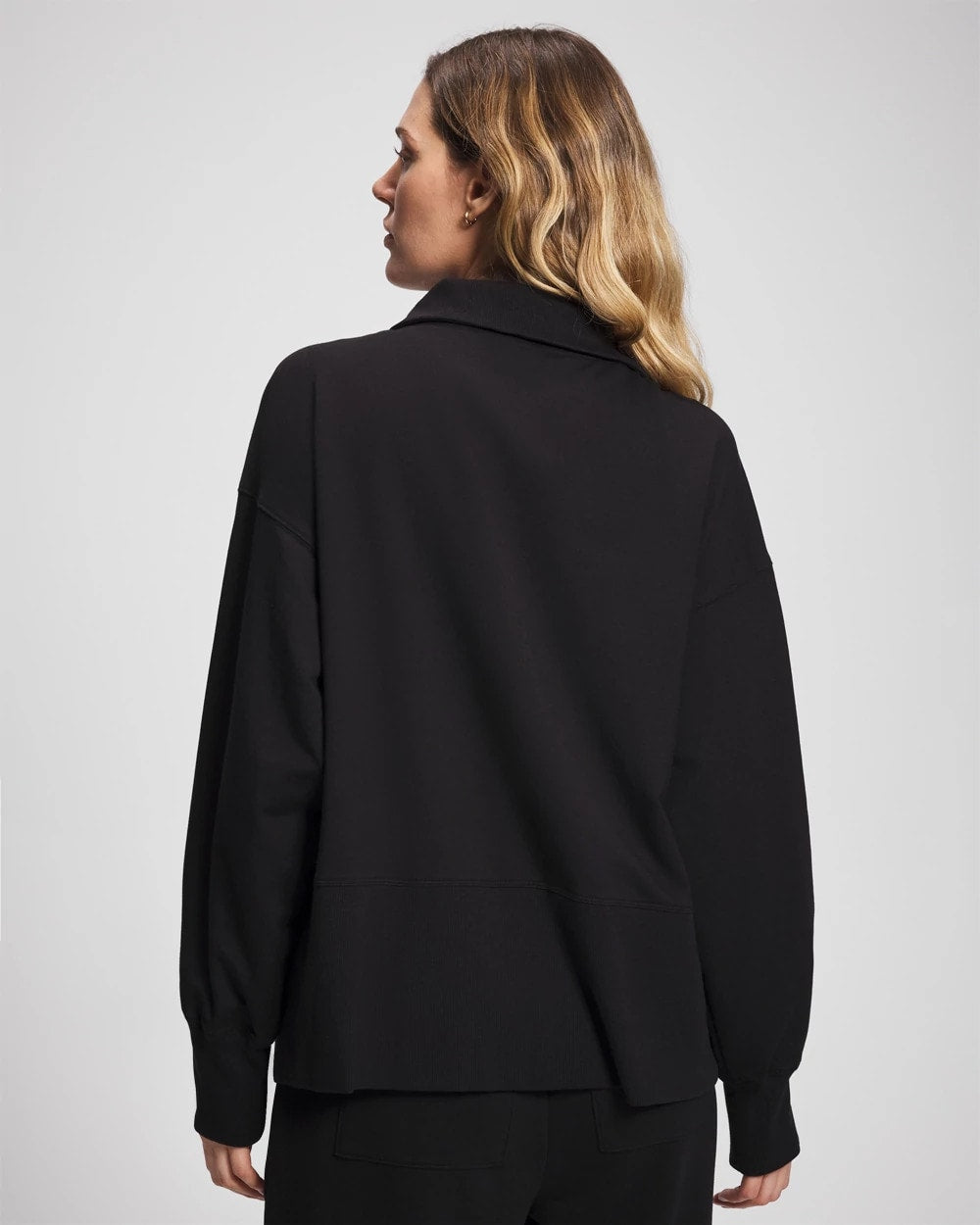 Essential Terry Jacket - BLACK | Soma Women