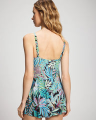 Bleu Rod Cloud Forest Swim Dress - BLACK MULTI | Soma Women