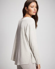 Ultra Soft Fleece Dolman Top - HEATHER STONE | Soma Women