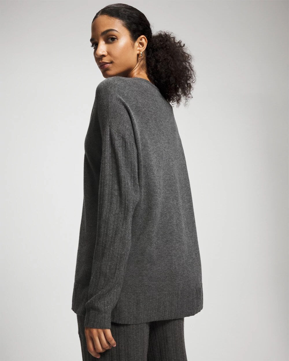 Premier Knit Sweater - HEATHER QUARTZ | Soma Women