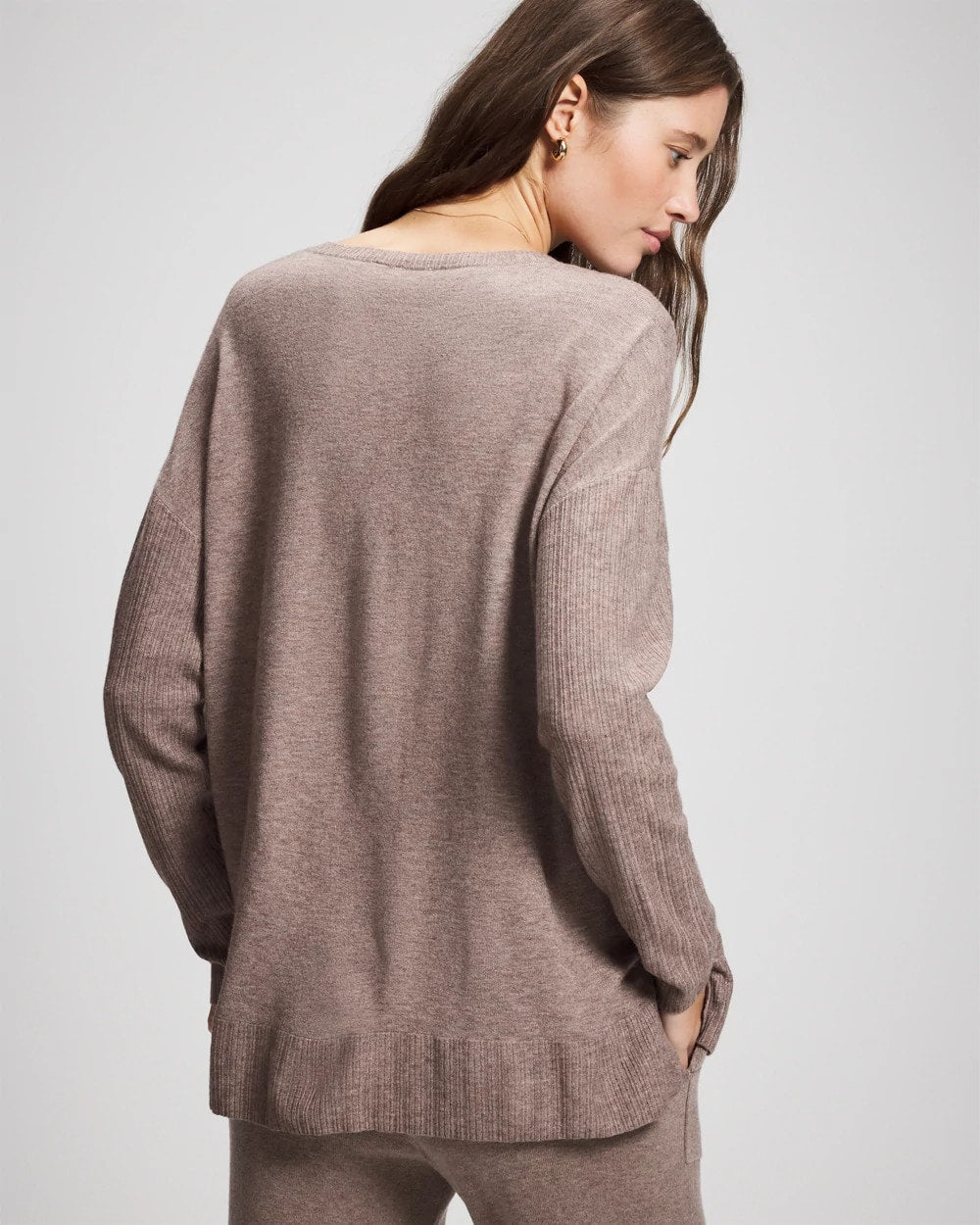 Premier Knit Sweater - HEATHER FAWN | Soma Women