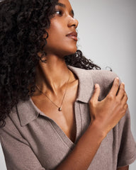 Premier Knit Sweater Collared Top - HEATHER FAWN | Soma Women