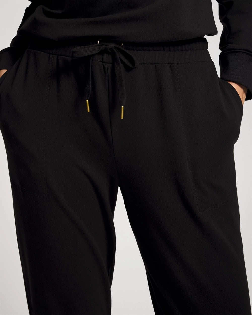 Essential Terry Jogger - BLACK | Soma Women