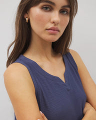 Crinkle Knit Tank Top - LUNAR TIDE | Soma Women